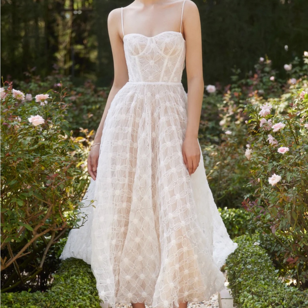 Arotagas Calliope Floral Lace Dress Size 12